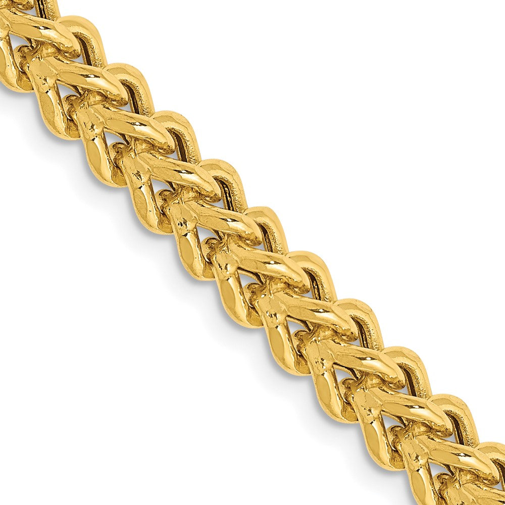 14k 4.5mm Semi-Solid Franco Chain (24.71 grams)