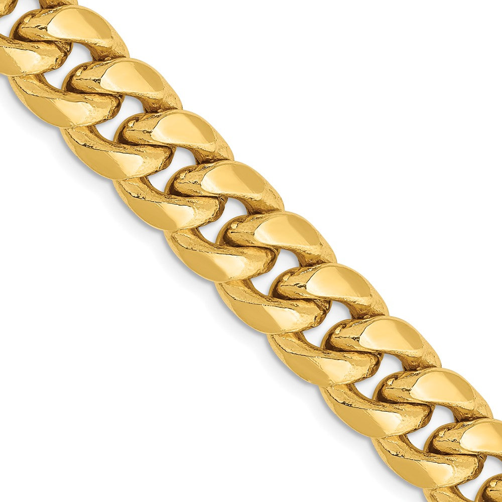 14k 9.3mm Semi-Solid Miami Cuban Chain (45.92 grams)