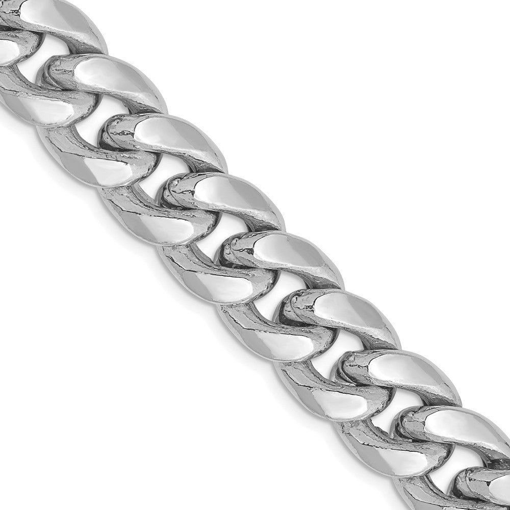 14k WG 11mm Semi-Solid Miami Cuban Chain (72.45 grams)