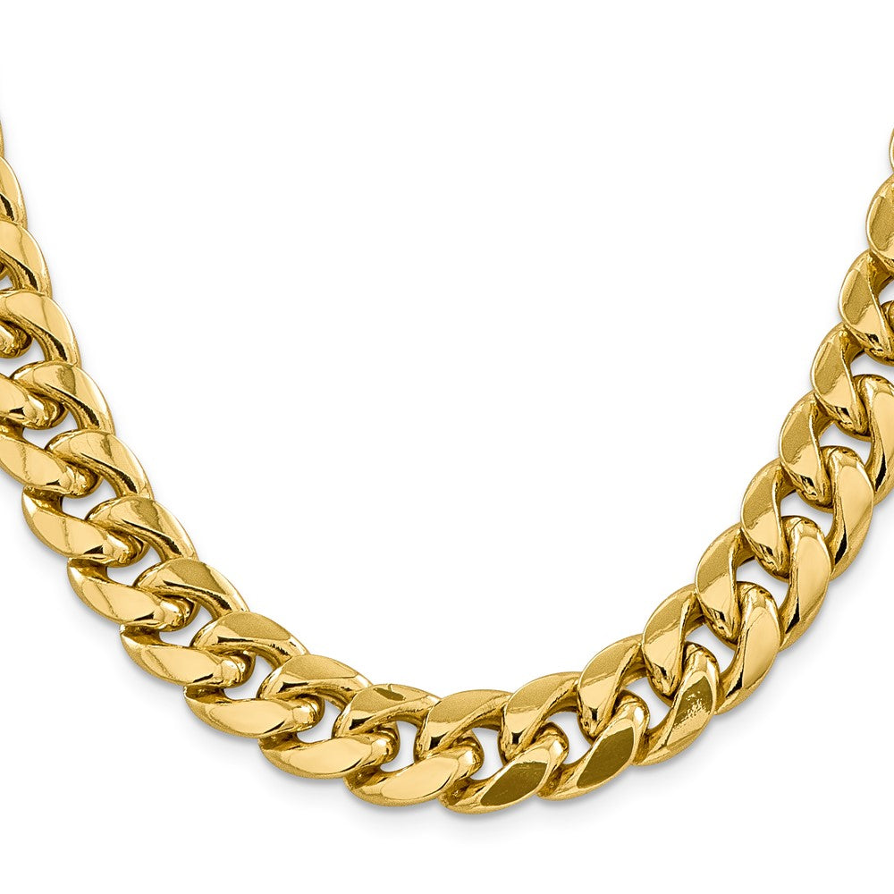 14k 13.2mm Semi-Solid Miami Cuban Chain (109.00 grams)