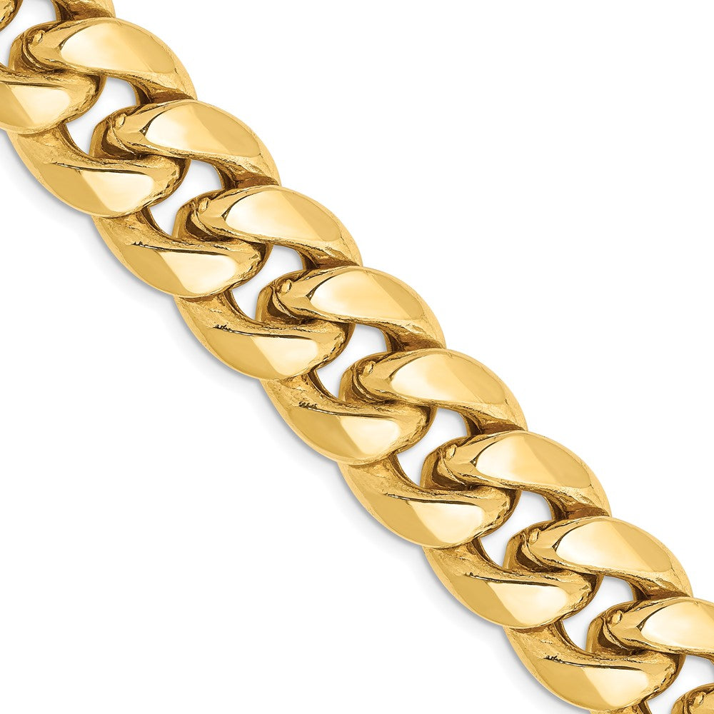 14k 13.2mm Semi-Solid Miami Cuban Chain (109.00 grams)
