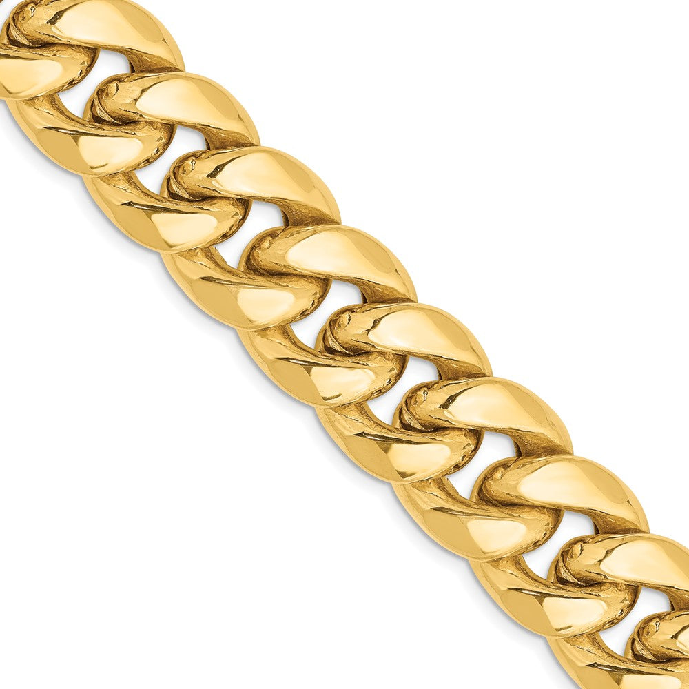 14k 15mm Semi-Solid Miami Cuban Chain (144.05 grams)