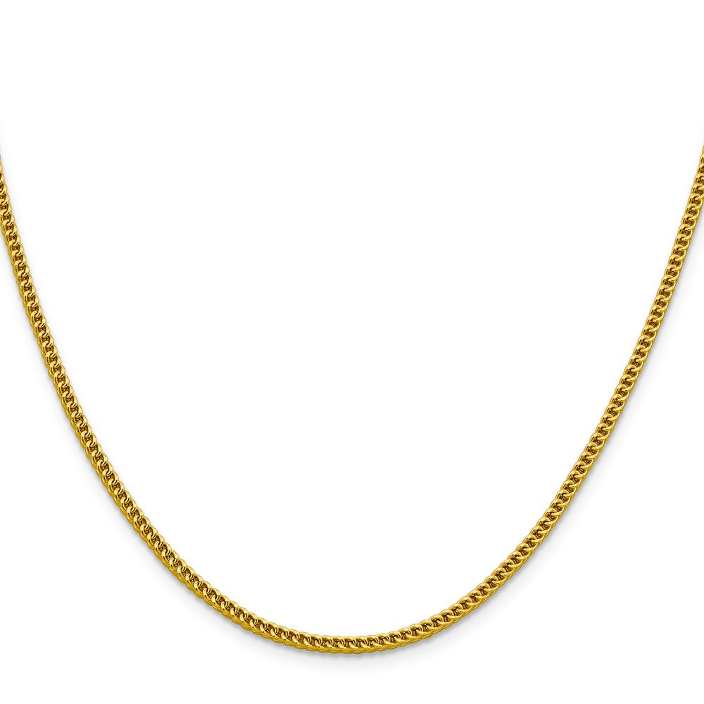 14k 2.2mm Semi-Solid Franco Chain (6.48 grams)