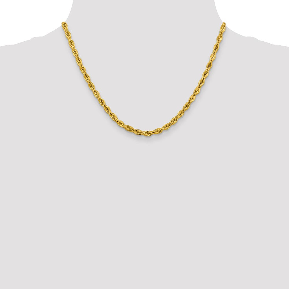 14ky 4.25mm Semi-Solid Rope Chain (4.81 grams)
