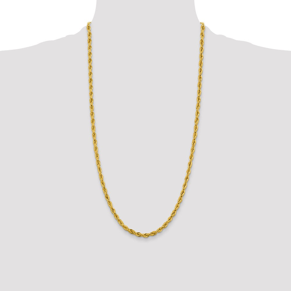 14ky 4.25mm Semi-Solid Rope Chain (4.81 grams)