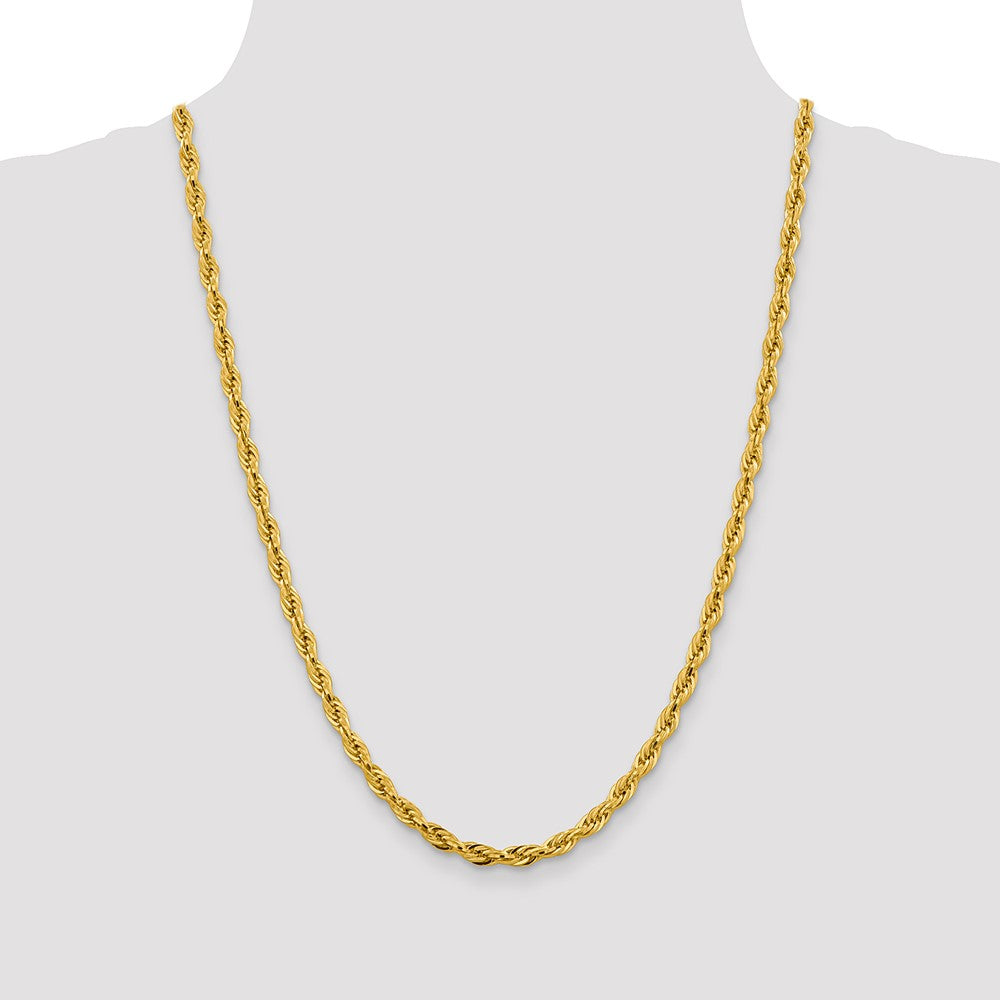 14ky 4.75mm Semi-Solid Rope Chain (6.01 grams)