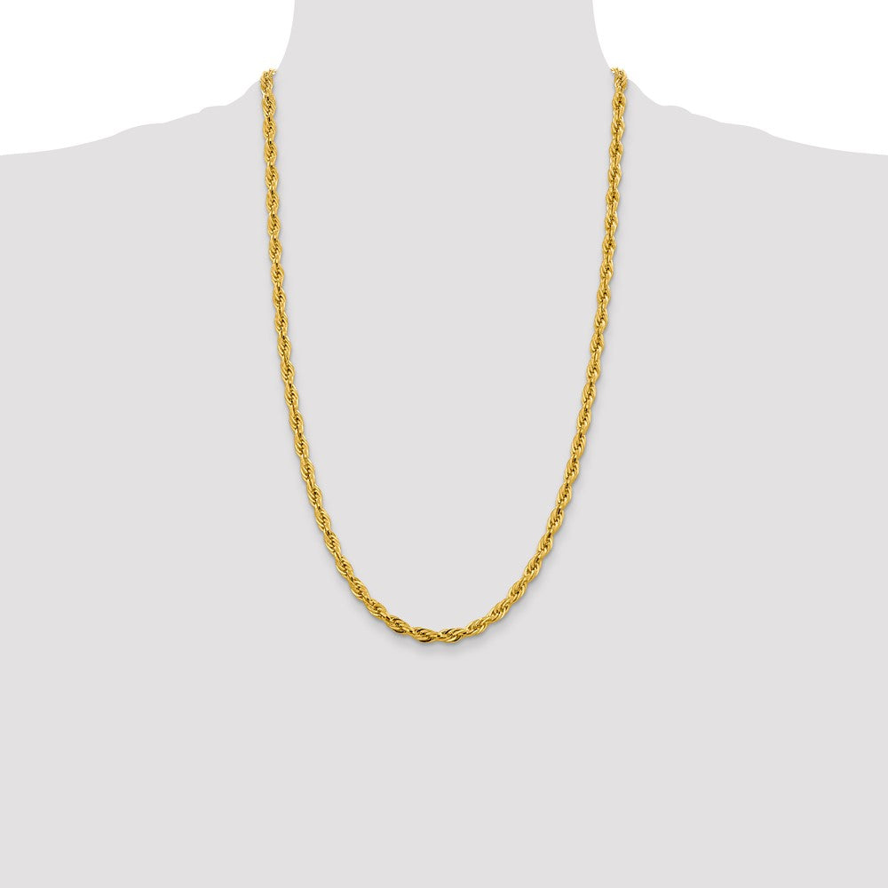 14ky 4.75mm Semi-Solid Rope Chain (6.01 grams)