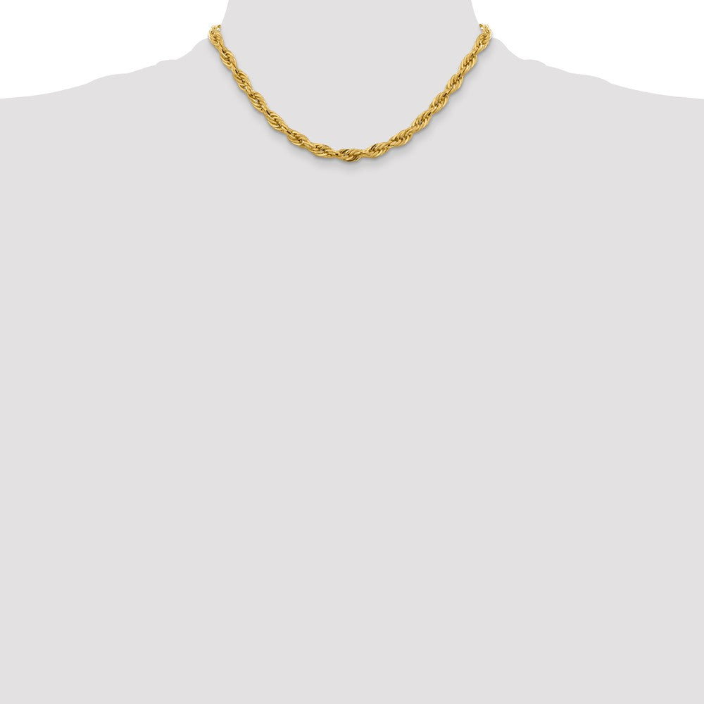 14ky 5.4mm Semi-Solid Rope Chain (7.85 grams)