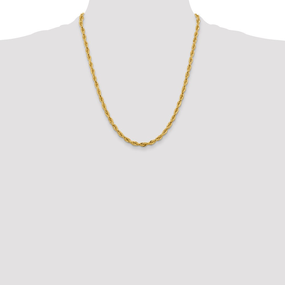 14ky 5.4mm Semi-Solid Rope Chain (7.85 grams)