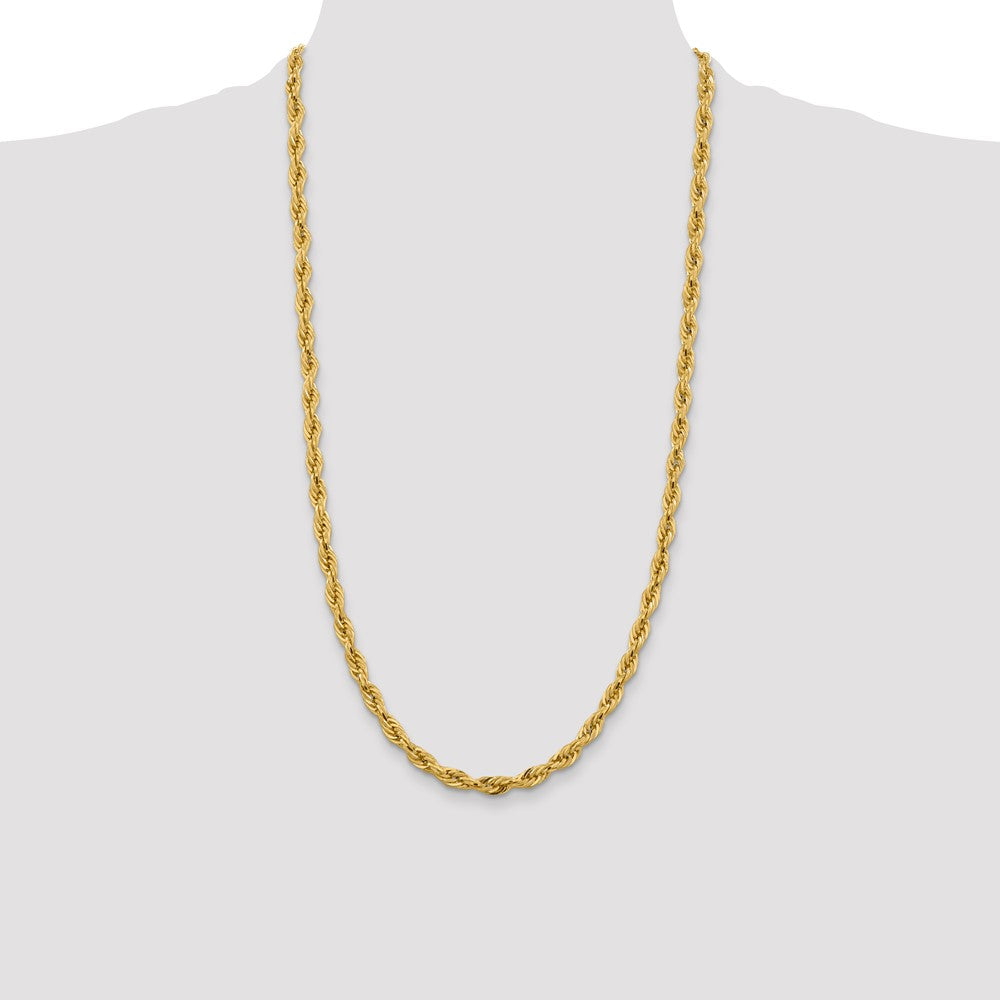 14ky 5.4mm Semi-Solid Rope Chain (7.85 grams)