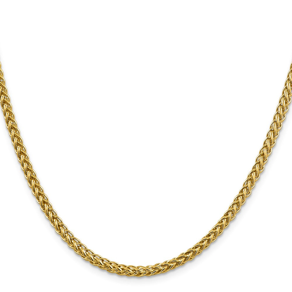14k 3.5mm Semi-solid 3-Wire Wheat Chain (8.52 grams)