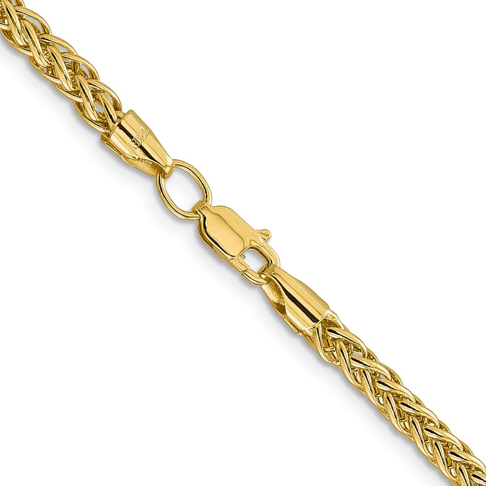 14k 3.5mm Semi-solid 3-Wire Wheat Chain (8.52 grams)