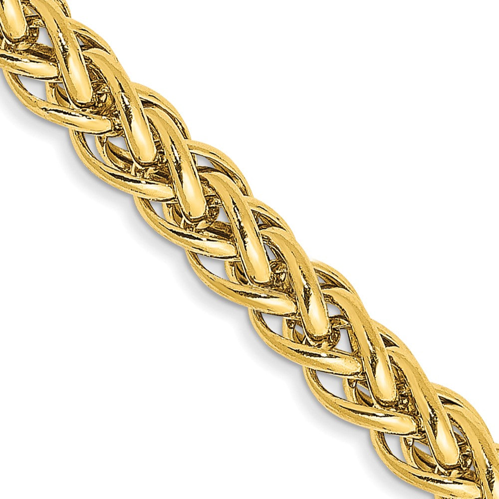 14k 3.5mm Semi-solid 3-Wire Wheat Chain (8.52 grams)