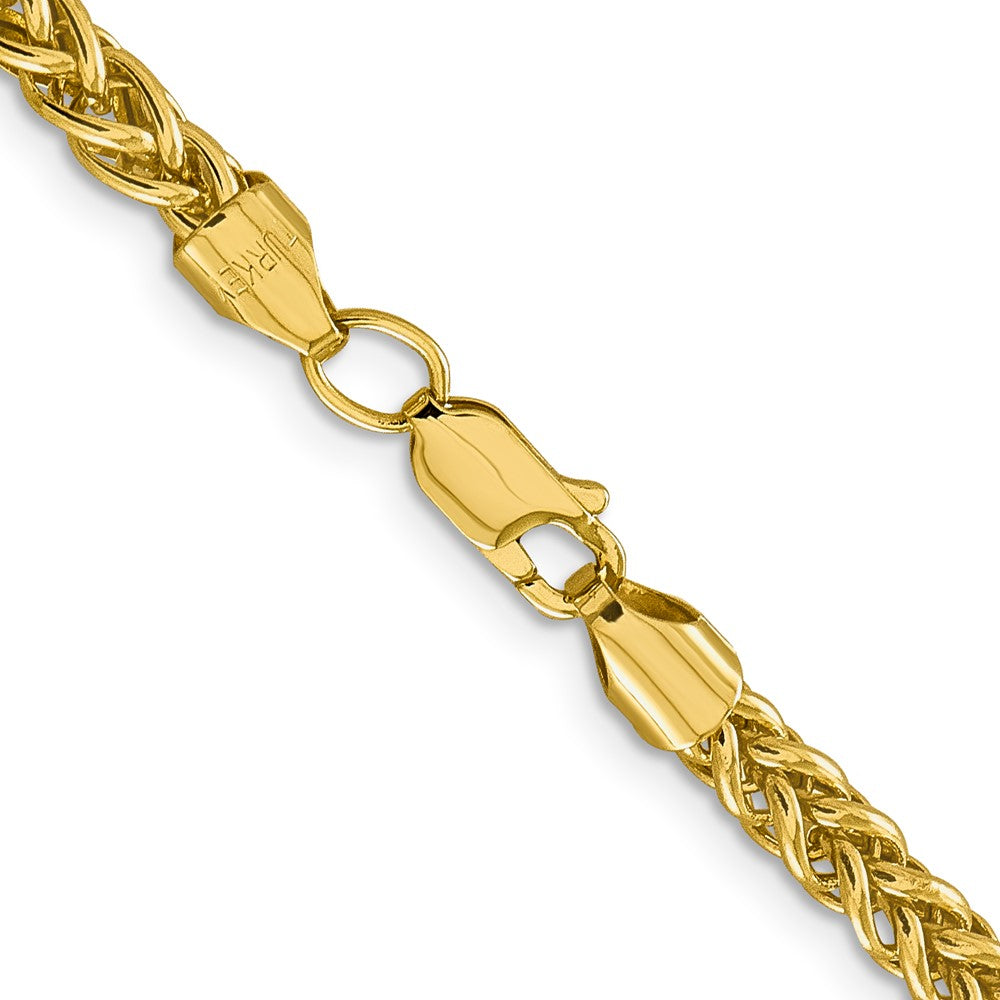 14k 4.65mm Semi-solid 3-Wire Wheat Chain (12.97 grams)