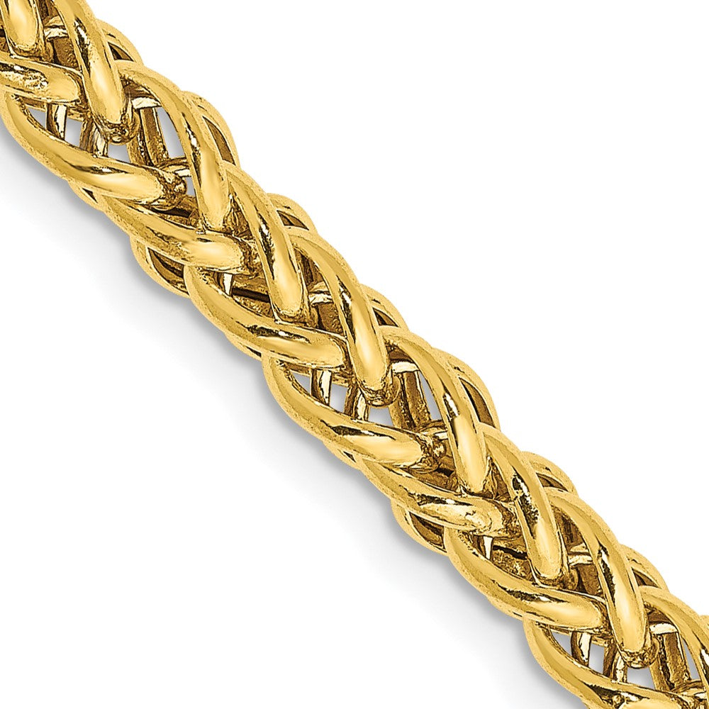 14k 4.65mm Semi-solid 3-Wire Wheat Chain (12.97 grams)