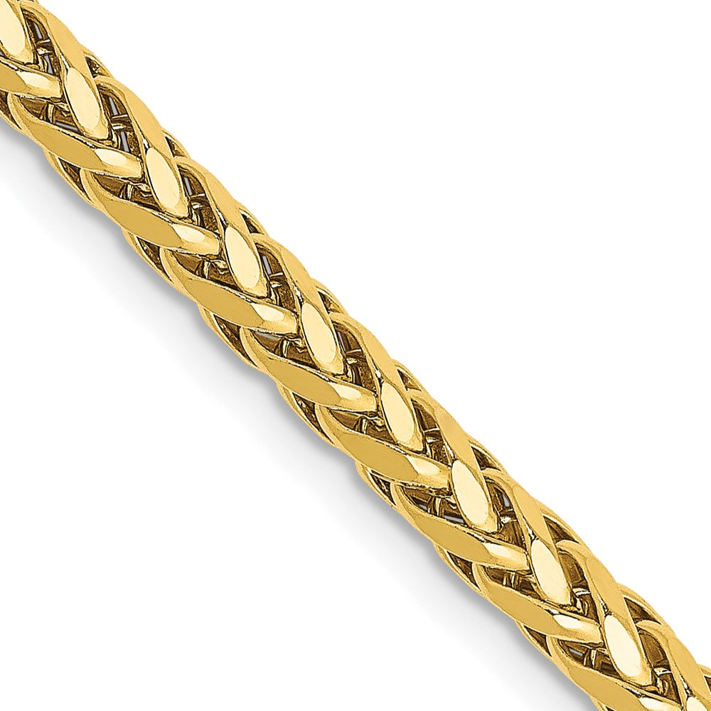 ハン14k（mix） 14k 3.1mm Semi-solid D/C Wheat Chain (8.86 grams)