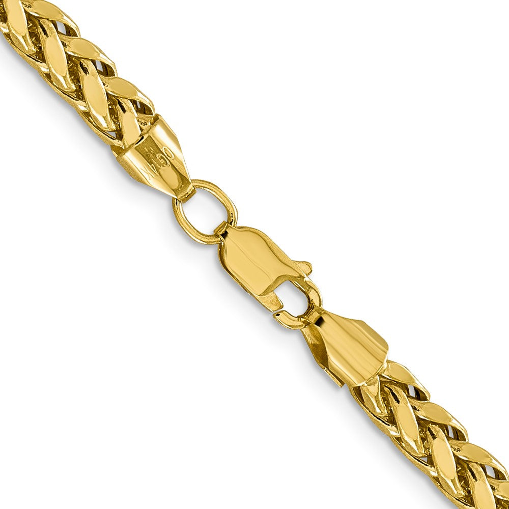 14k 5mm Semi-solid D/C Wheat Chain (20.03 grams)