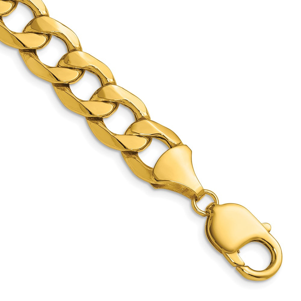 14k 11.3mm Semi-Solid Curb Chain (36.30 grams)
