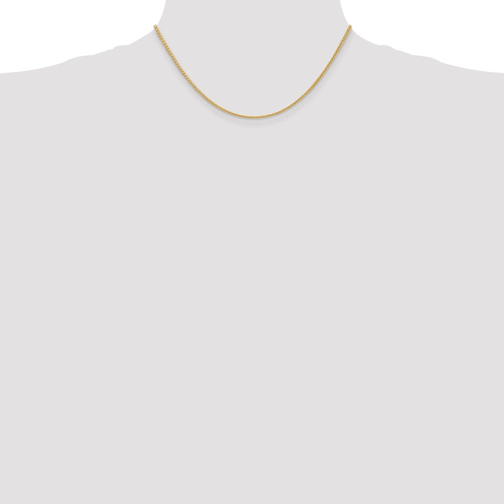 14k 2mm Semi-Solid Wheat Chain (3.06 grams)