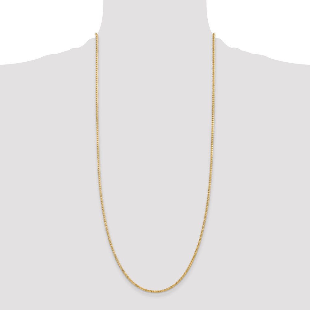 14k 2mm Semi-Solid Wheat Chain (3.06 grams)