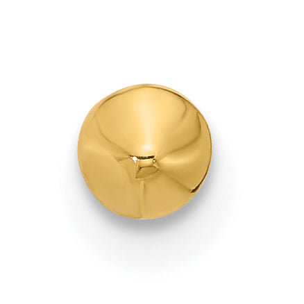 14k 22 Gauge Polished Nose Stud (0.12 grams)