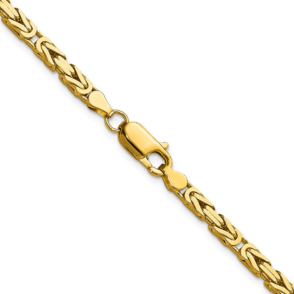 14k 3.25mm Byzantine Chain (30.65 grams)