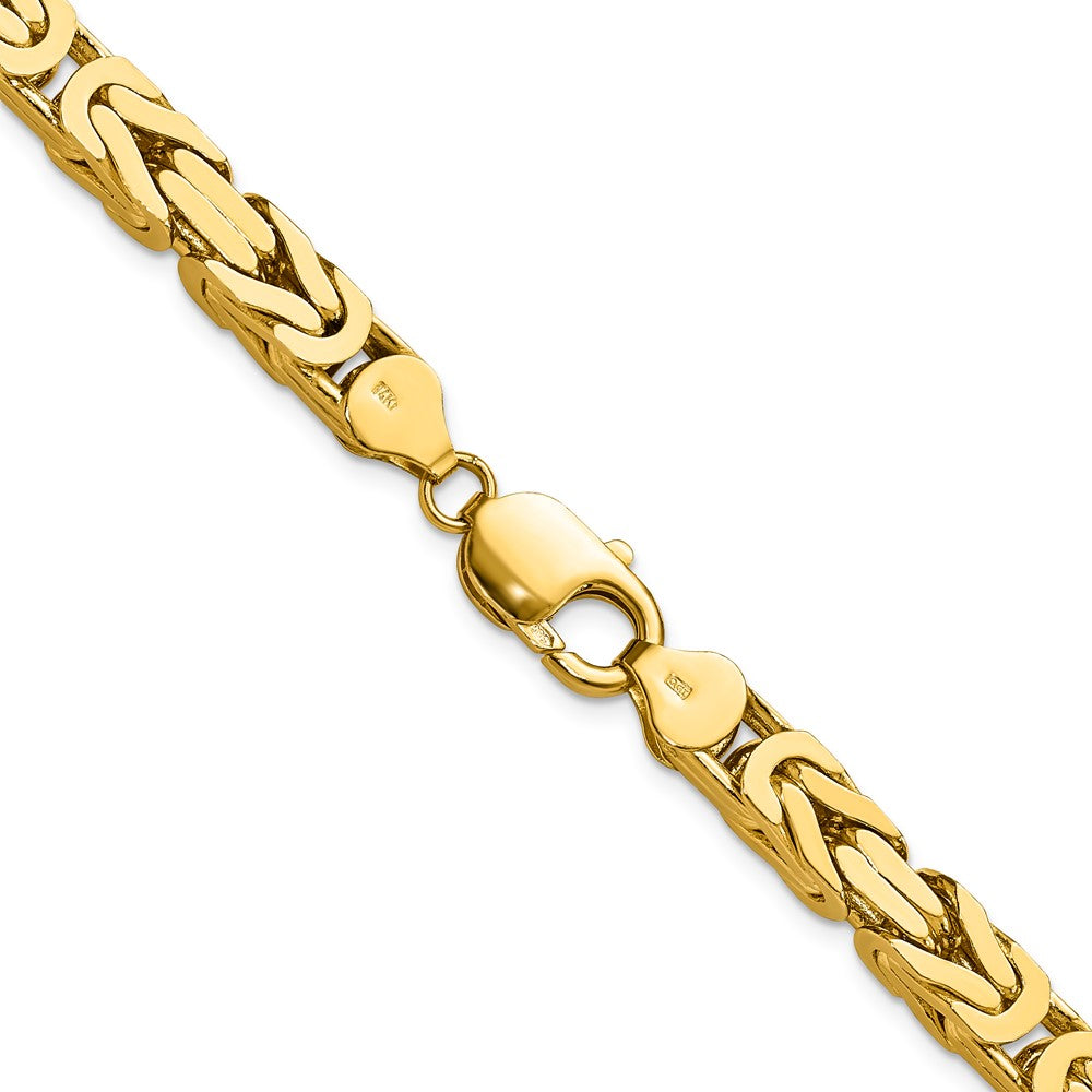 14k 6.5mm Byzantine Chain (148.45 grams)