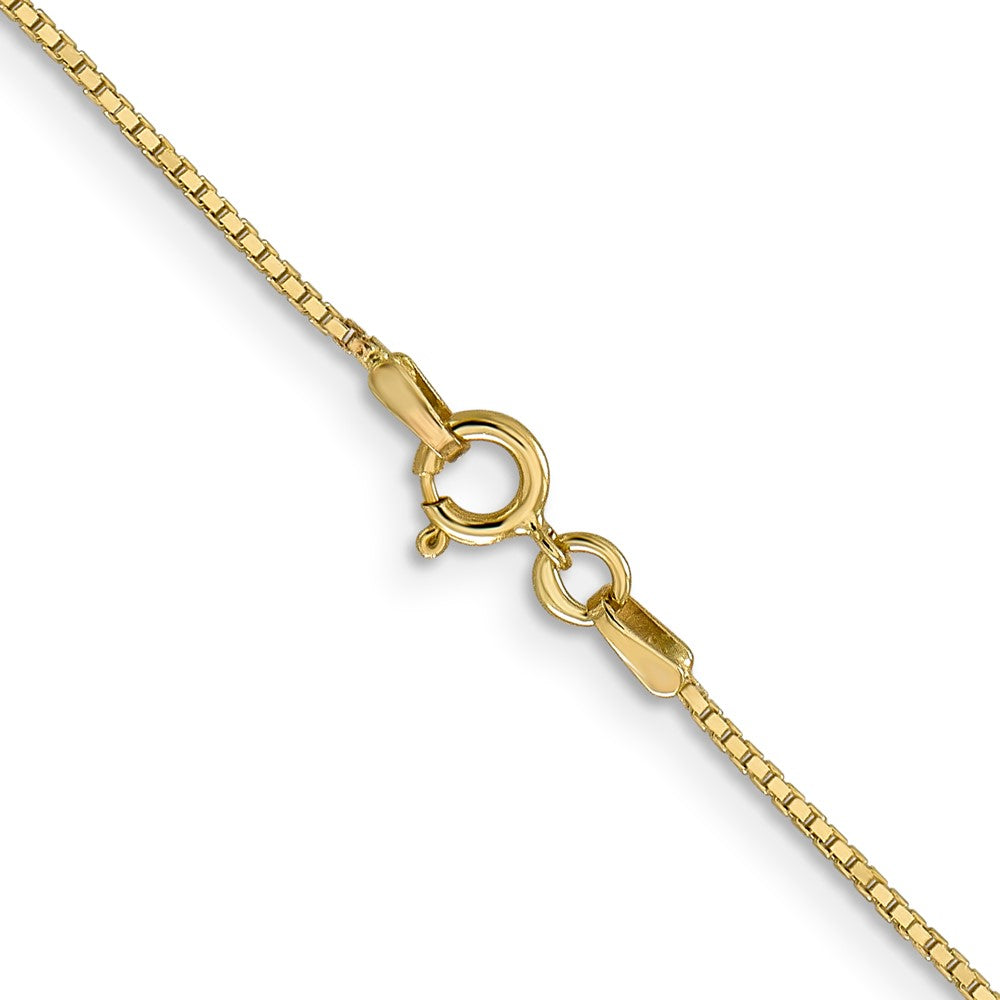 14k .9mm Box with Spring Ring Clasp Chain (1.76 grams)