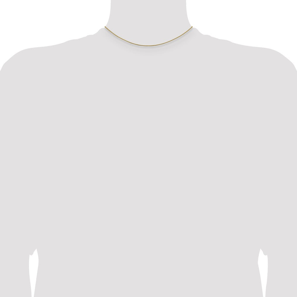 14k .95mm Box Chain (2.29 grams)