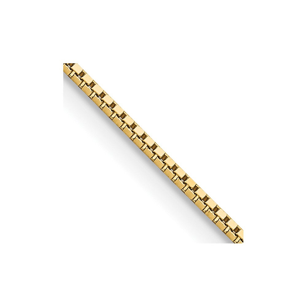 14k .95mm Box Chain (2.29 grams)