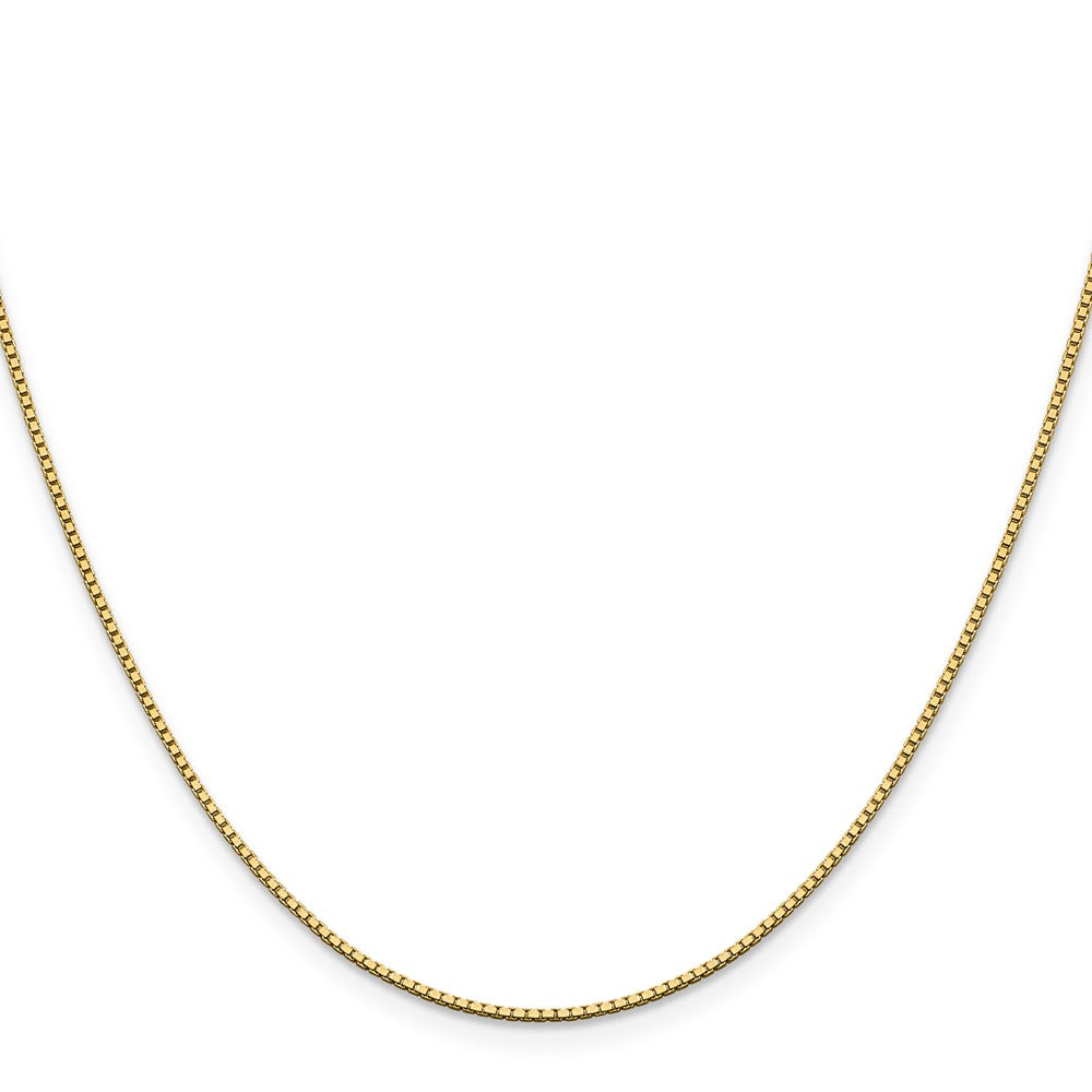 14k 1.05mm Box Chain (3.33 grams)