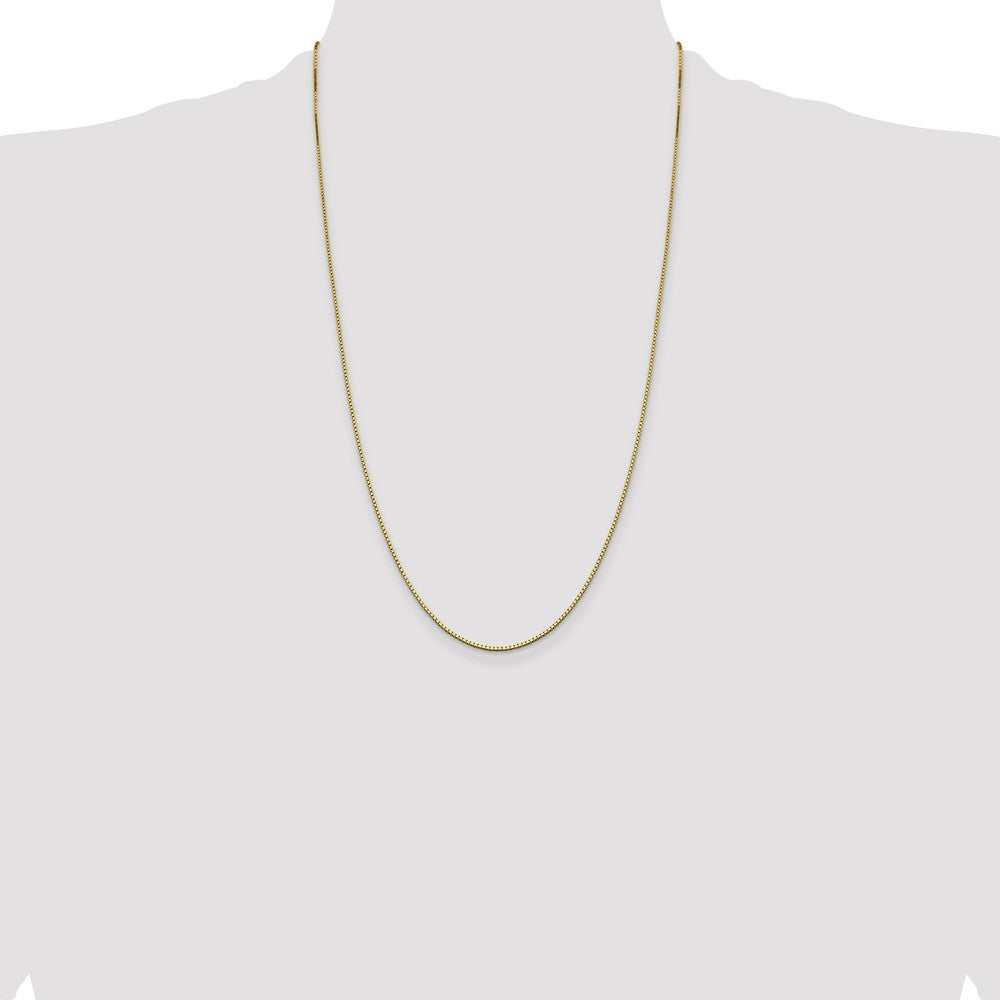 14k 1.05mm Box Chain (3.33 grams)