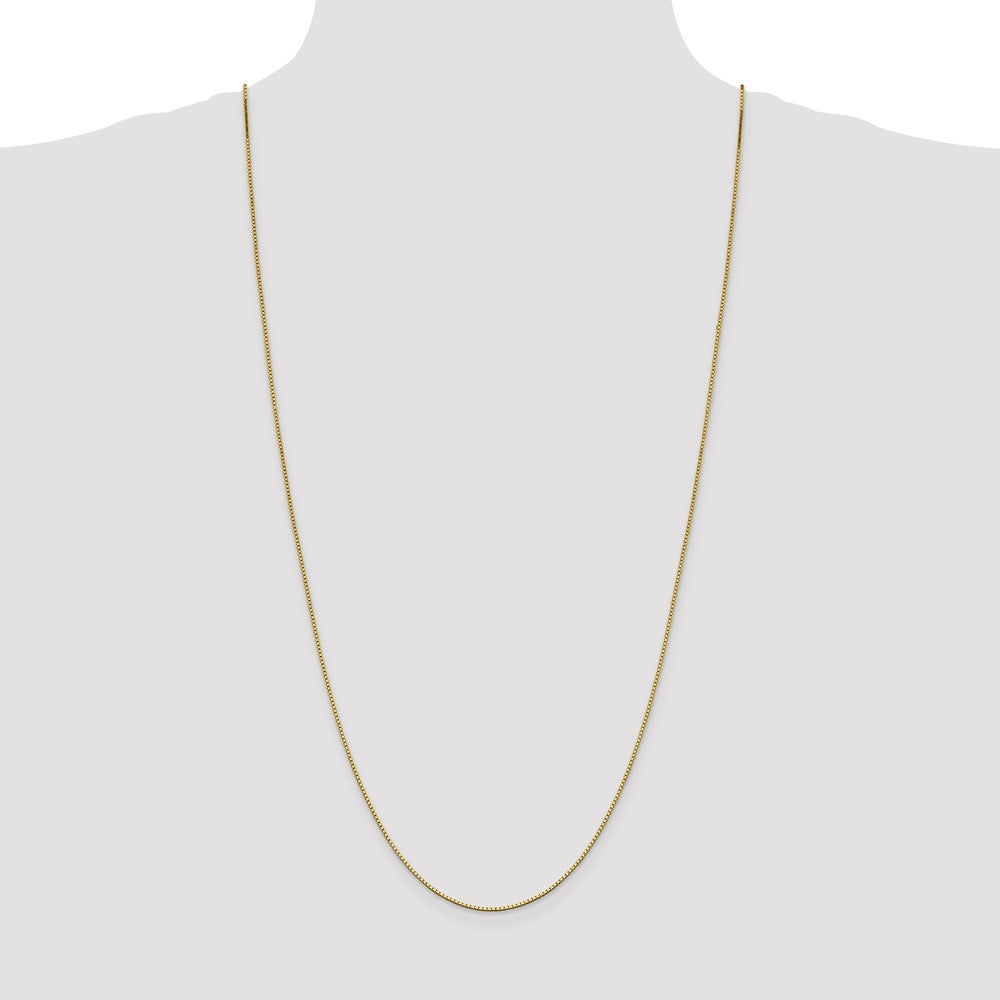 14k 1.05mm Box Chain (3.33 grams)