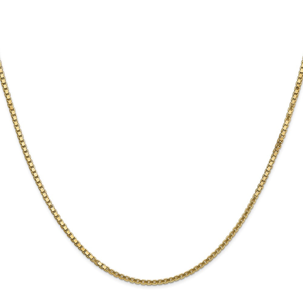 14k 1.5mm Box Chain (5.34 grams)