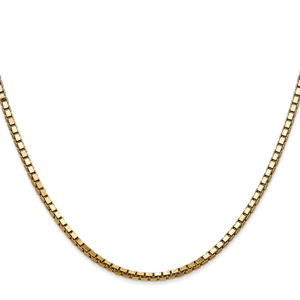 14k 2.5mm Box Chain (17.80 grams)