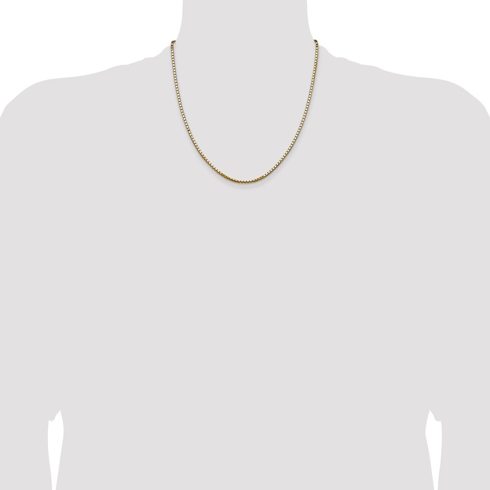 14k 2.5mm Box Chain (17.80 grams)