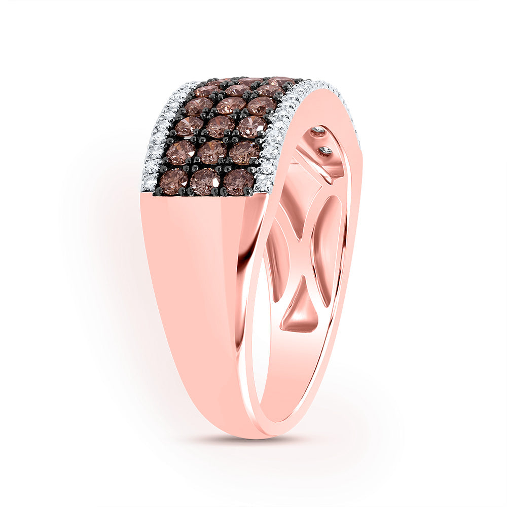 1 Ct-Dia Natural Brown Gift Band (4.1 grams)