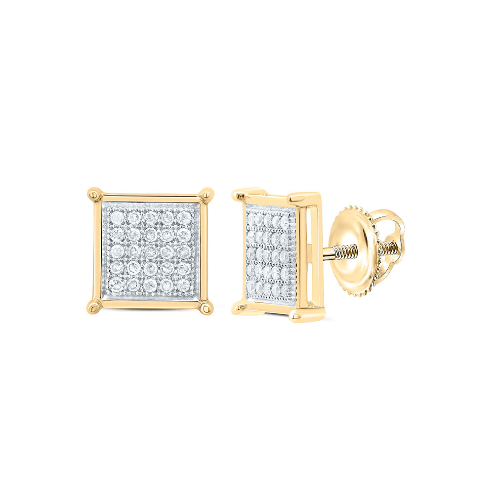 1/6Ct-Dia Micro-Pave Earrings (0.94 grams)