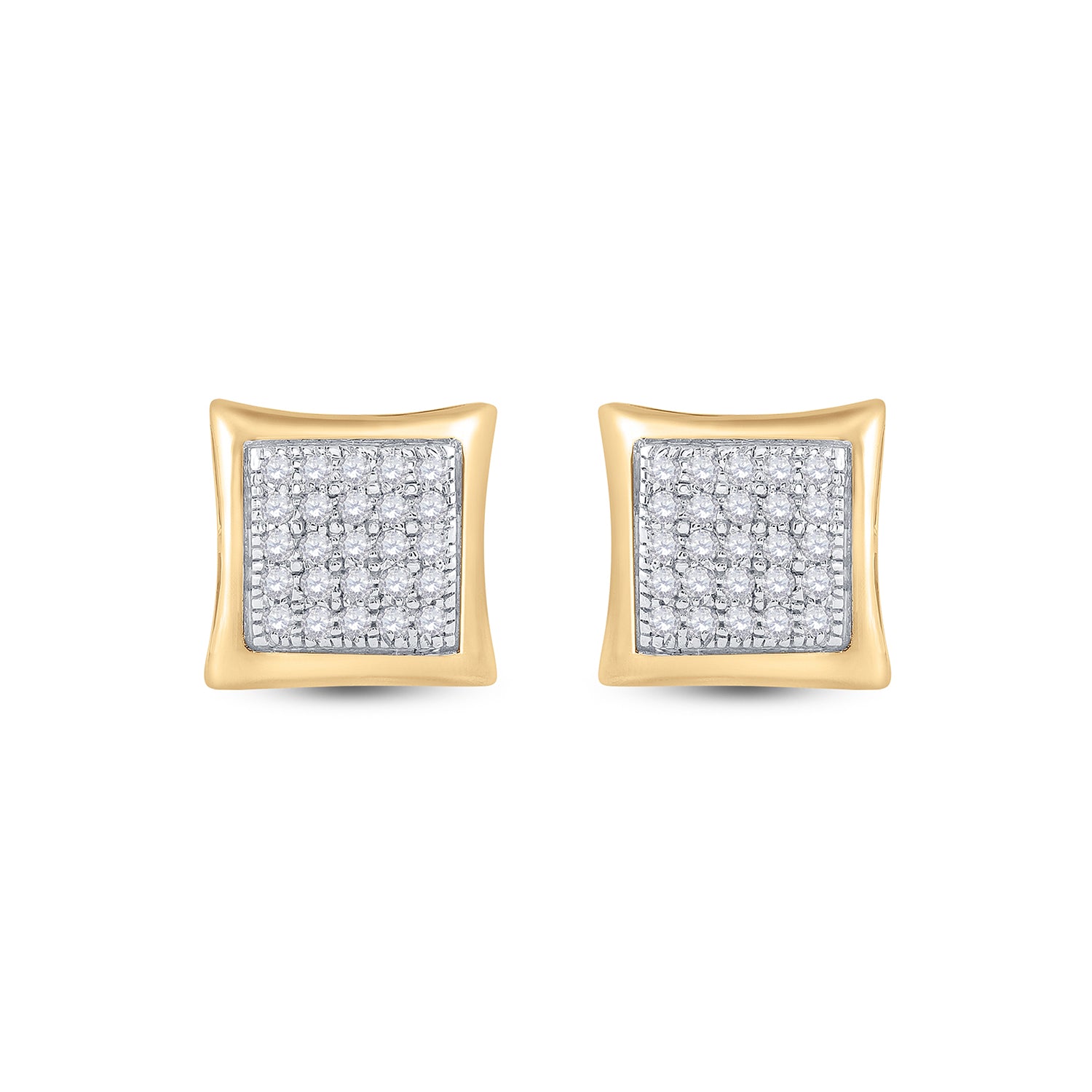 1/6Ct-Dia Micro-Pave Earring (1.88 grams)