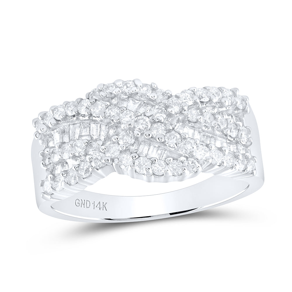 7/8Ct-Dia Fashion Band(He) (5.4 grams)
