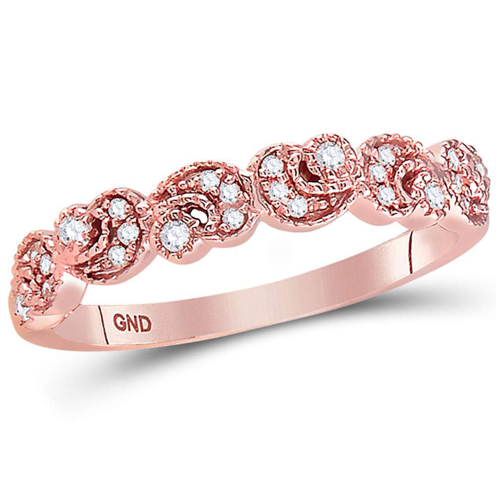 1/10Ct-Dia Ana M Stackable Band (2.01 grams)