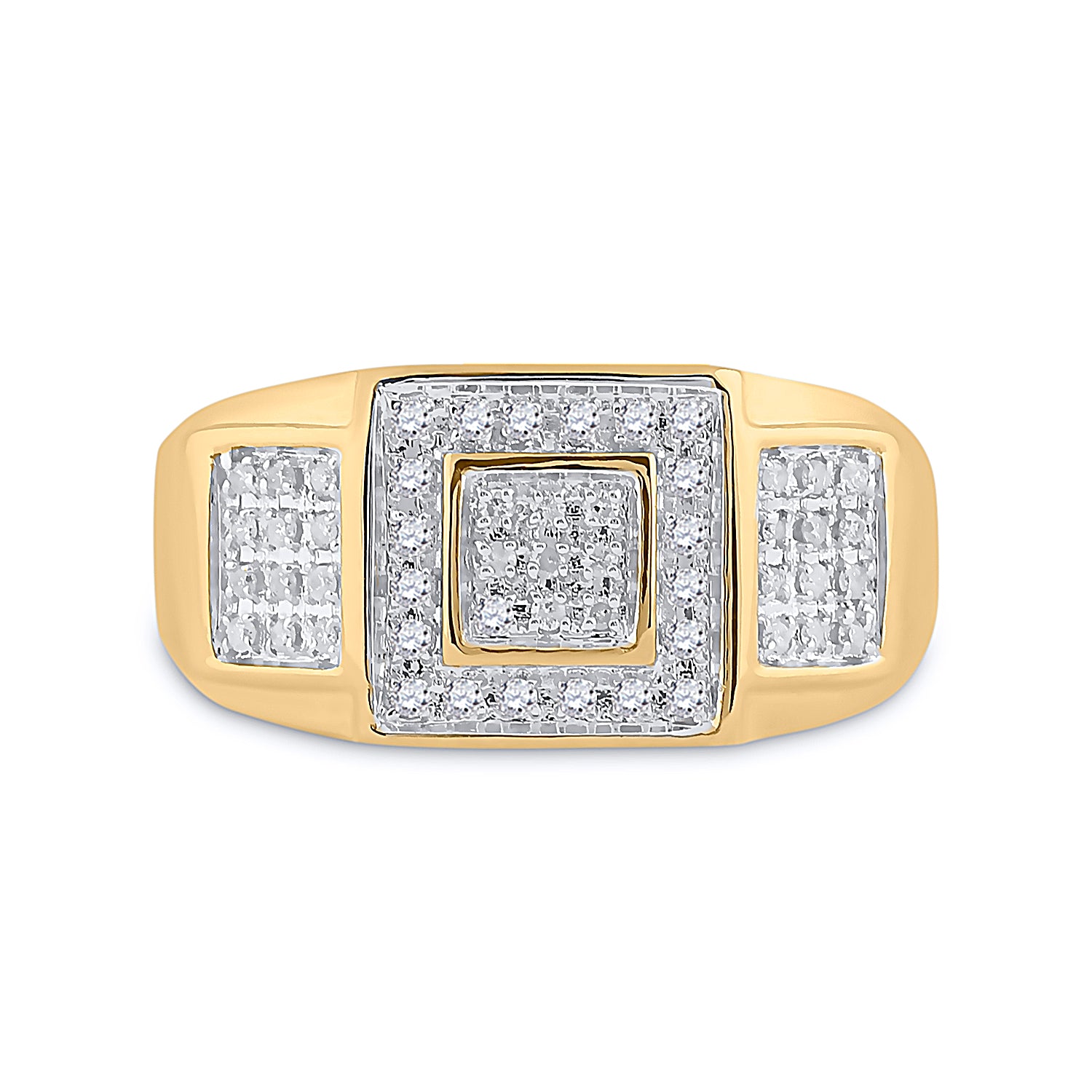 1/4Ctw Micro-Pave Dia. Ring (3.9 grams)