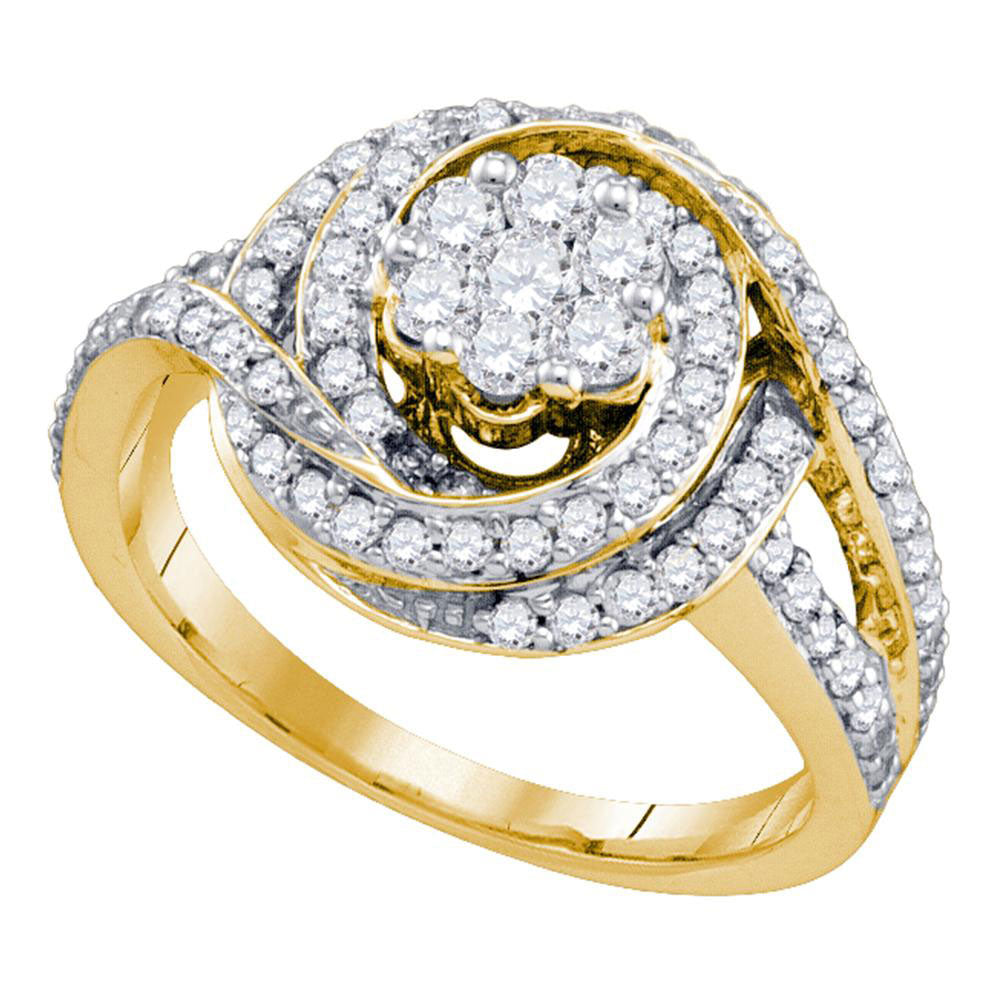 10Kt Yellow Gold 1 Ct-Dia Cn Ring (5.69 grams)