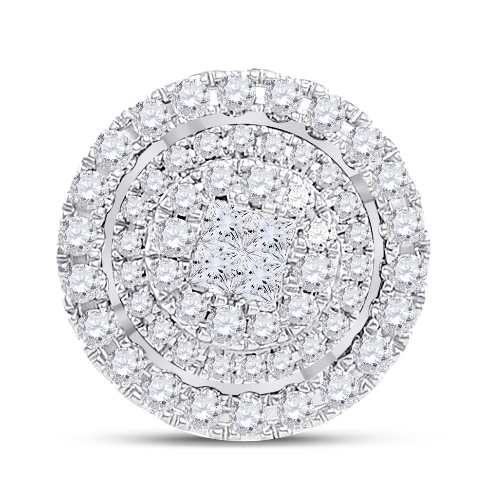 1/2Ctw-Dia Ana M Soleilcircle Pendant (1.96 grams)