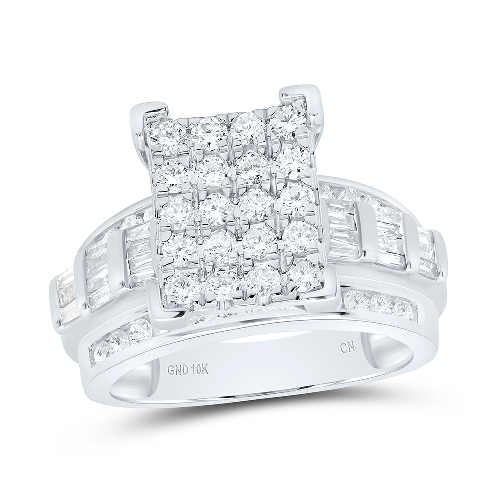 1 1/2Ctw-Dia Womens Fashion Ring (6.78 grams)