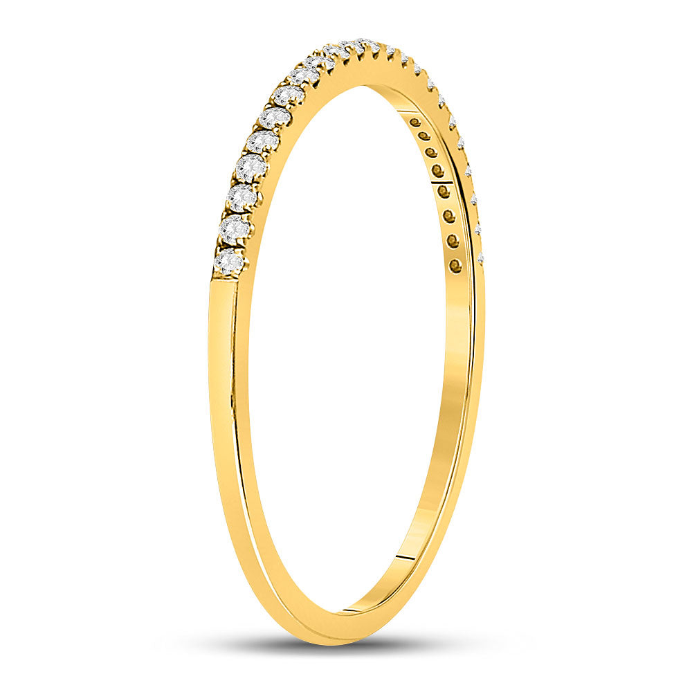 1/8Ctw-Dia Ana M Stackable Band (0.65 grams)