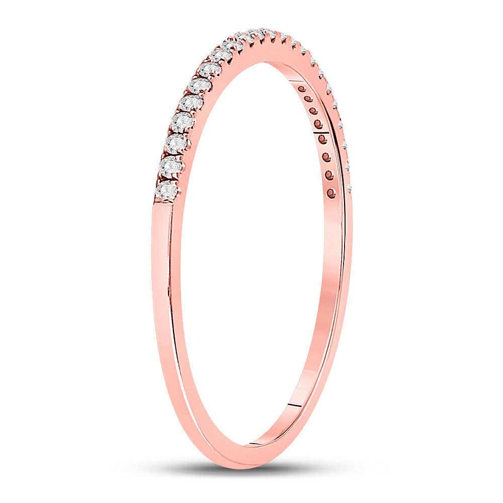 1/8Ctw-Diamond Ana M Stackable Band (0.69 grams)