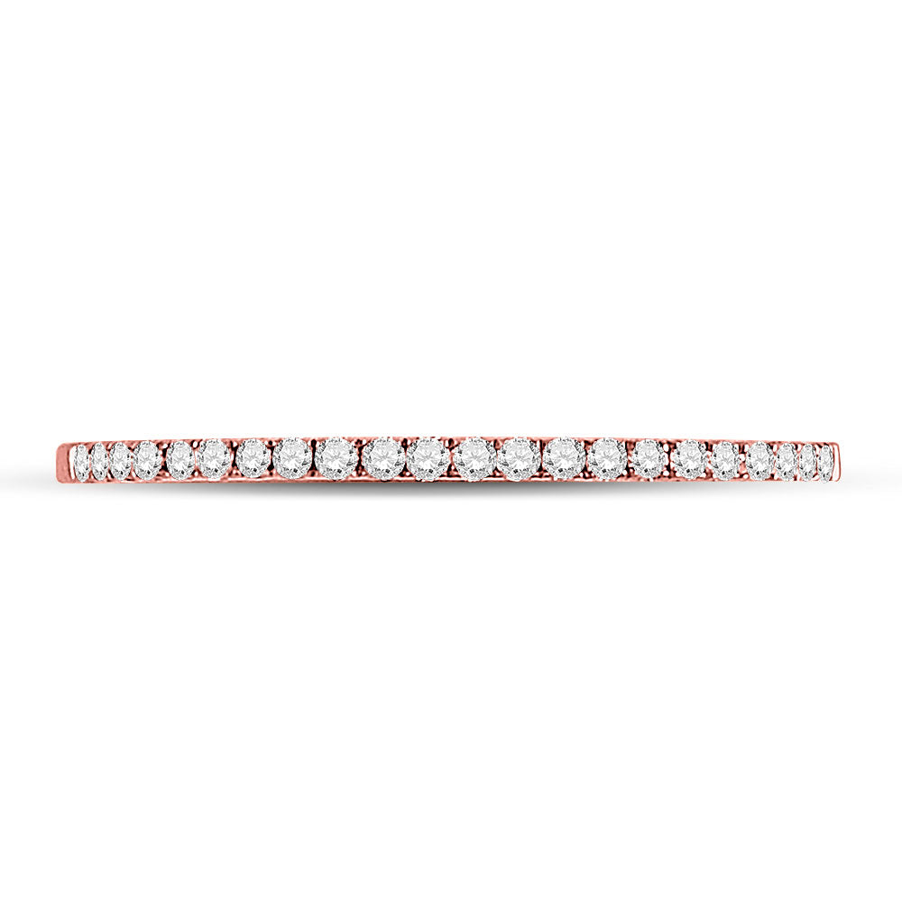 1/8Ctw-Diamond Ana M Stackable Band (0.69 grams)