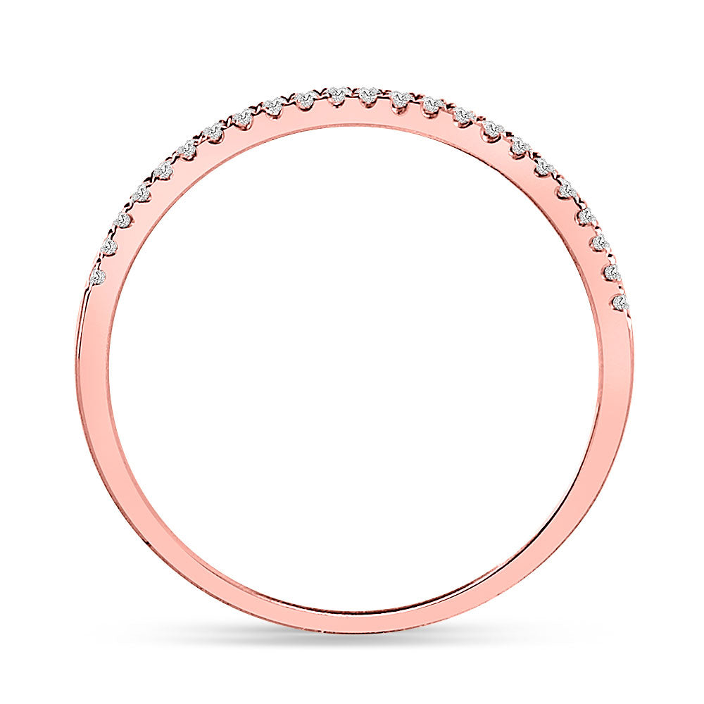 1/8Ctw-Diamond Ana M Stackable Band (0.69 grams)