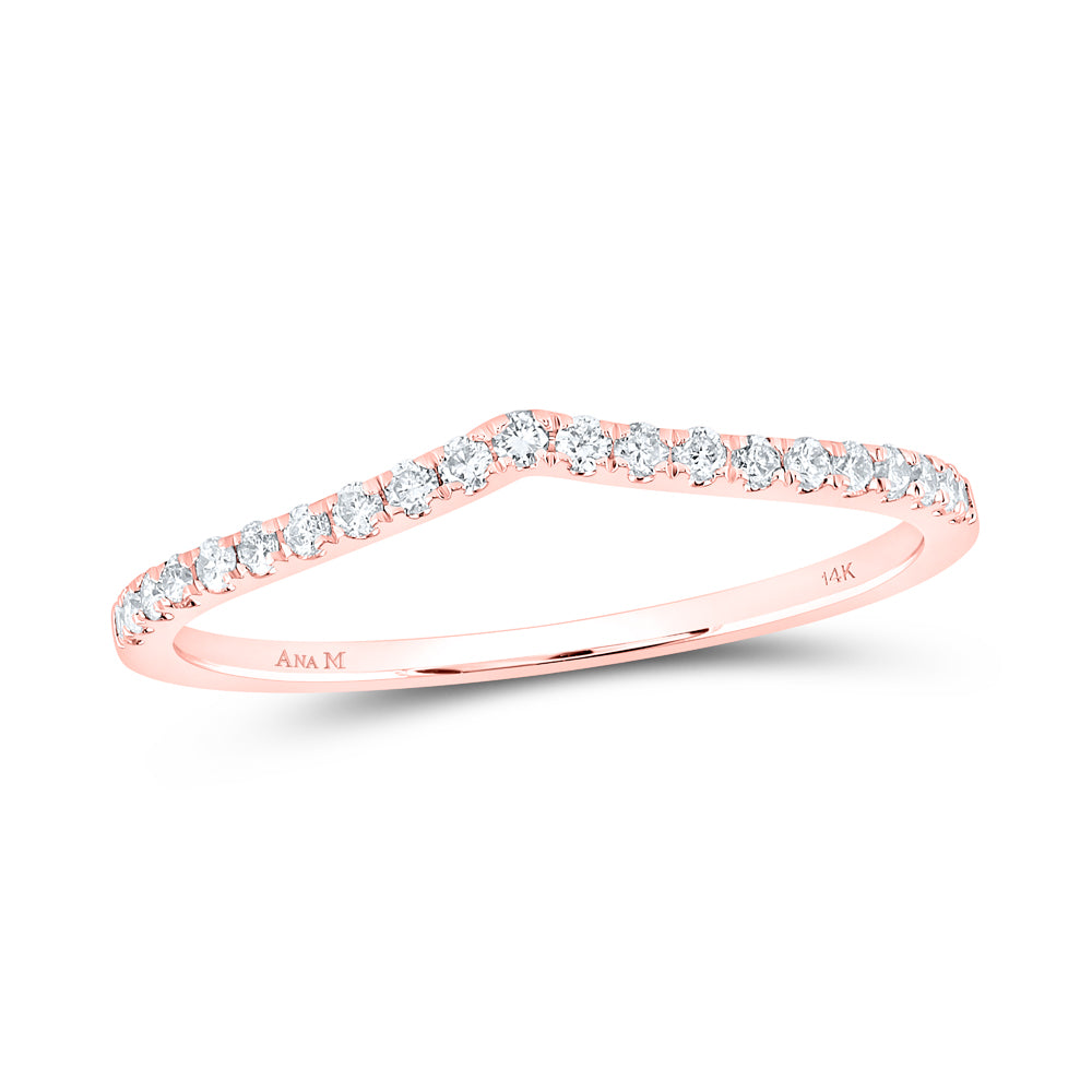 1/6Ctw-Dia Ana M Stackable Band (0.94 grams)